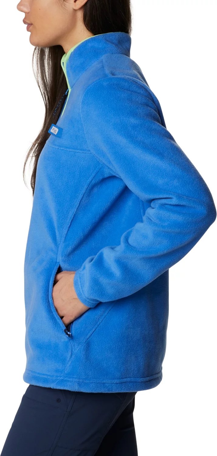 Columbia Sportswear Women's PFG Slack Water Pullover Fleece Academy