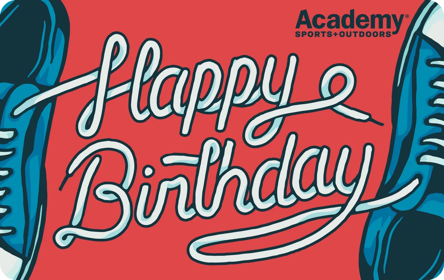 Happy Birthday Laces Academy Gift Card Academy