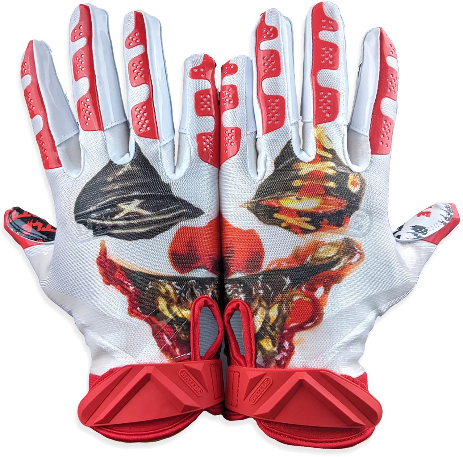 Battle Adults' Klown Football Gloves Academy