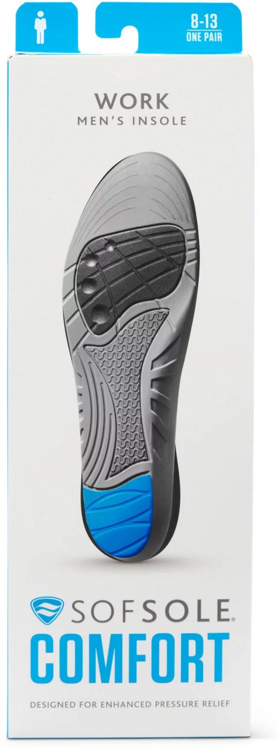 Sof Sole Men's Work Insoles Academy