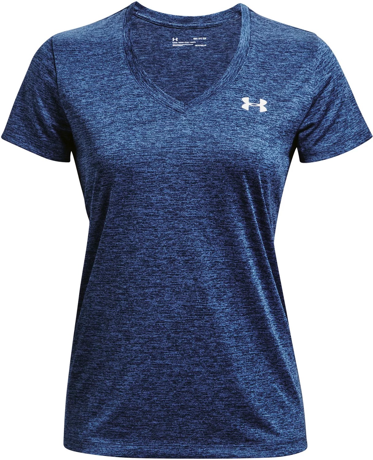 Under Armour Women's Twisted Tech Vneck Tshirt Academy
