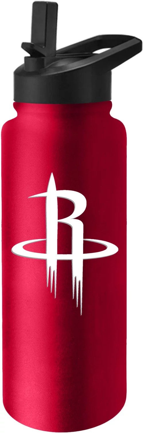 Logo Houston Rockets Quencher 34 oz Water Bottle Academy