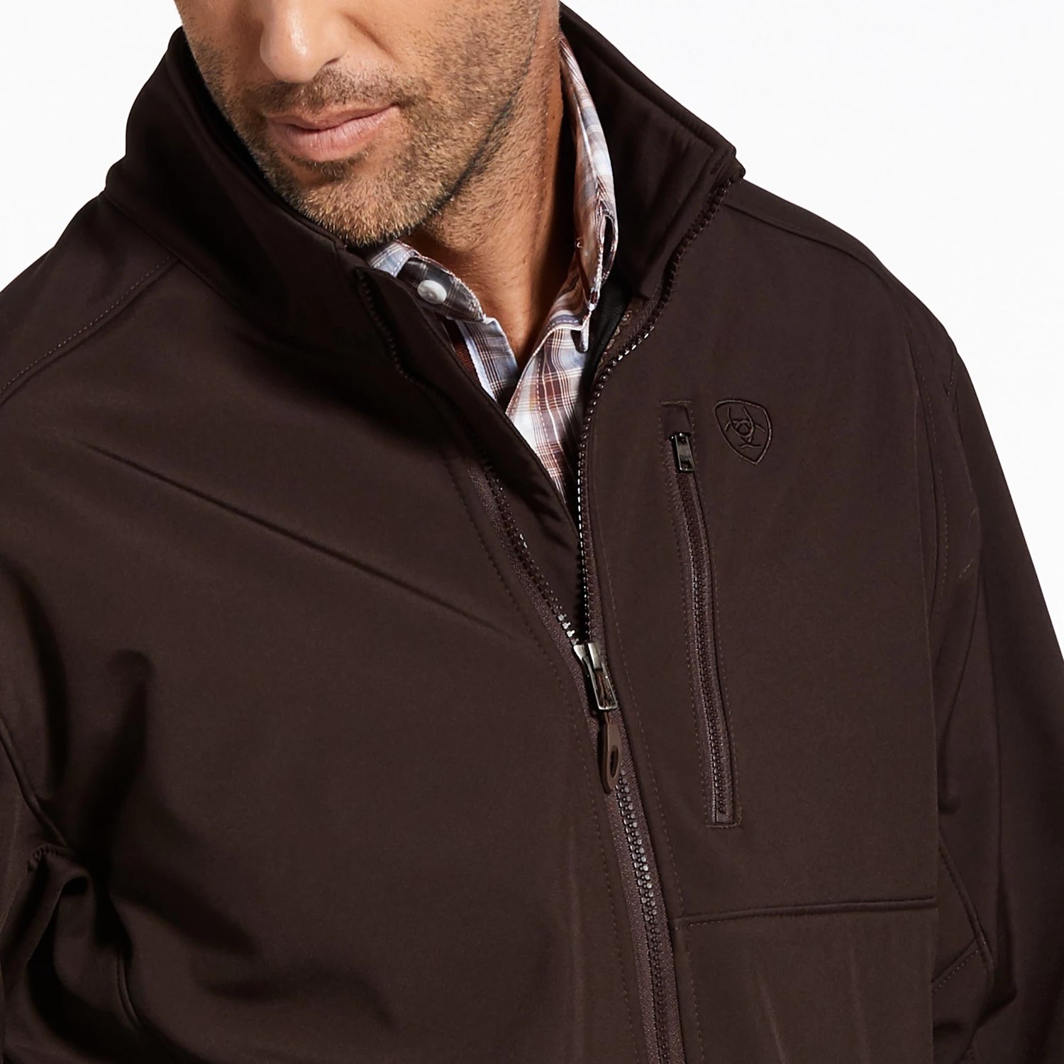 Ariat Men's Logo 2.0 Patriot Softshell Jacket Academy