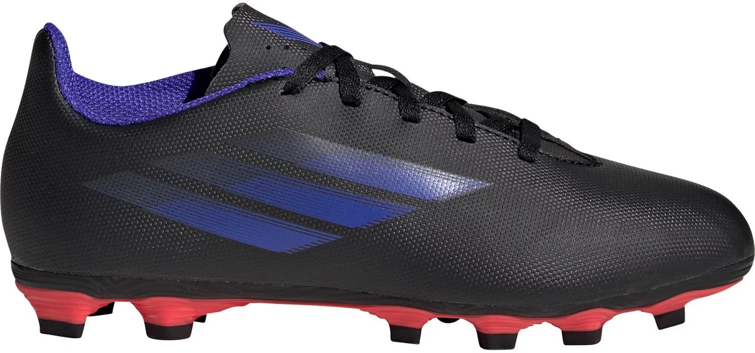adidas Kids' X Speedflow .4 Flexible Ground Soccer Cleats Academy