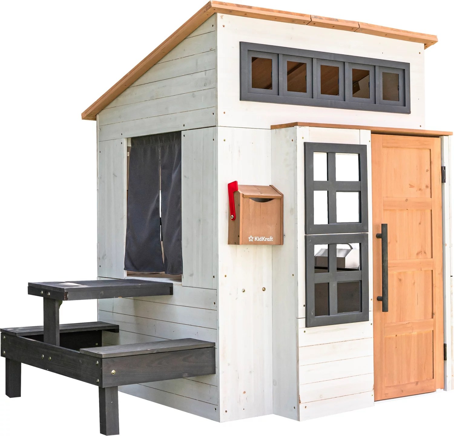 KidKraft Modern Outdoor Playhouse Academy
