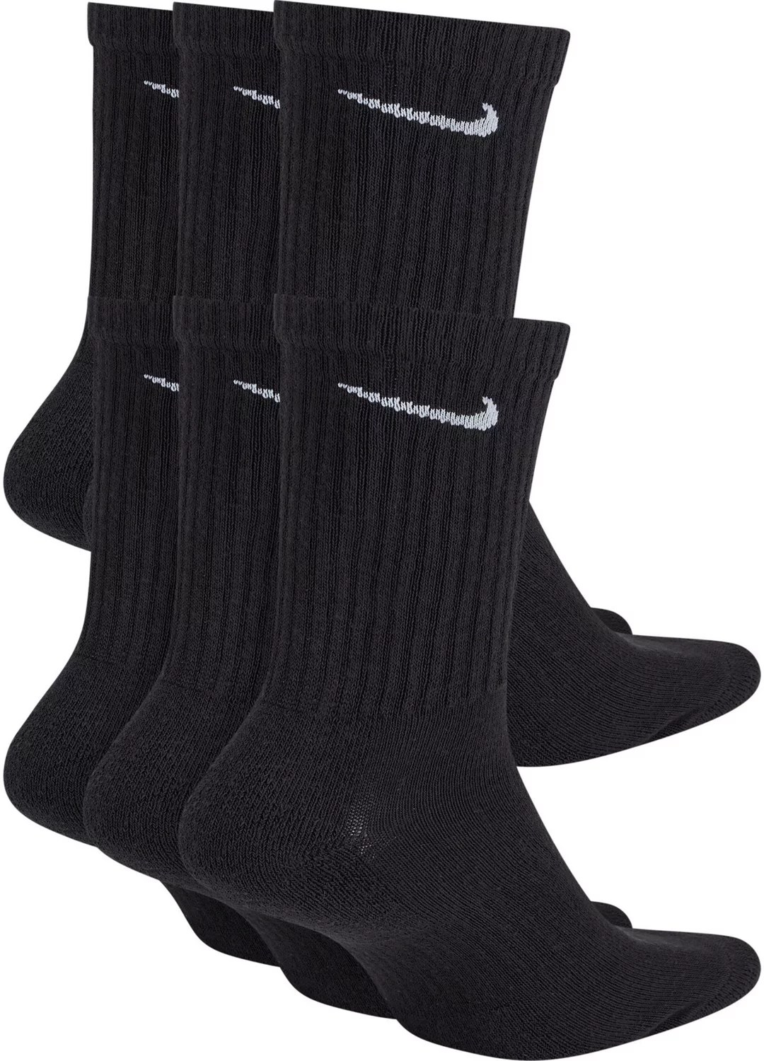Nike Men's DriFIT Everyday Cushion Crew Socks 6Pack Academy