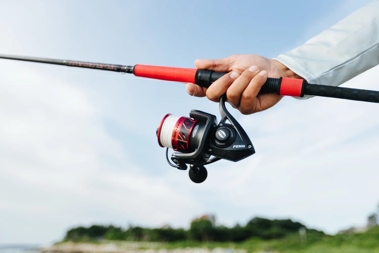 PENN Fierce III LE 7 ft Spinning Rod and Reel Combo Academy