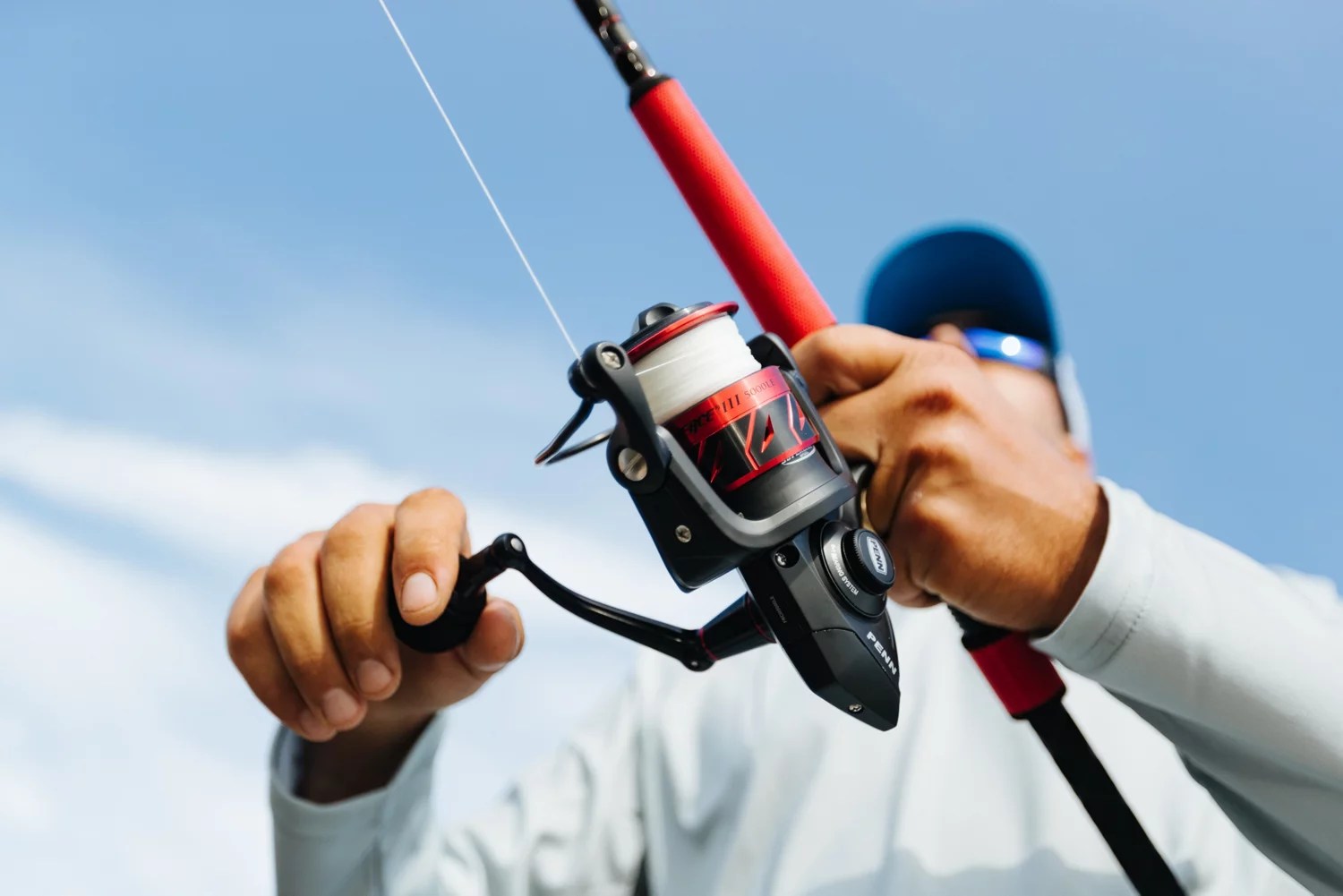 PENN Fierce III LE 7 ft Spinning Rod and Reel Combo Academy