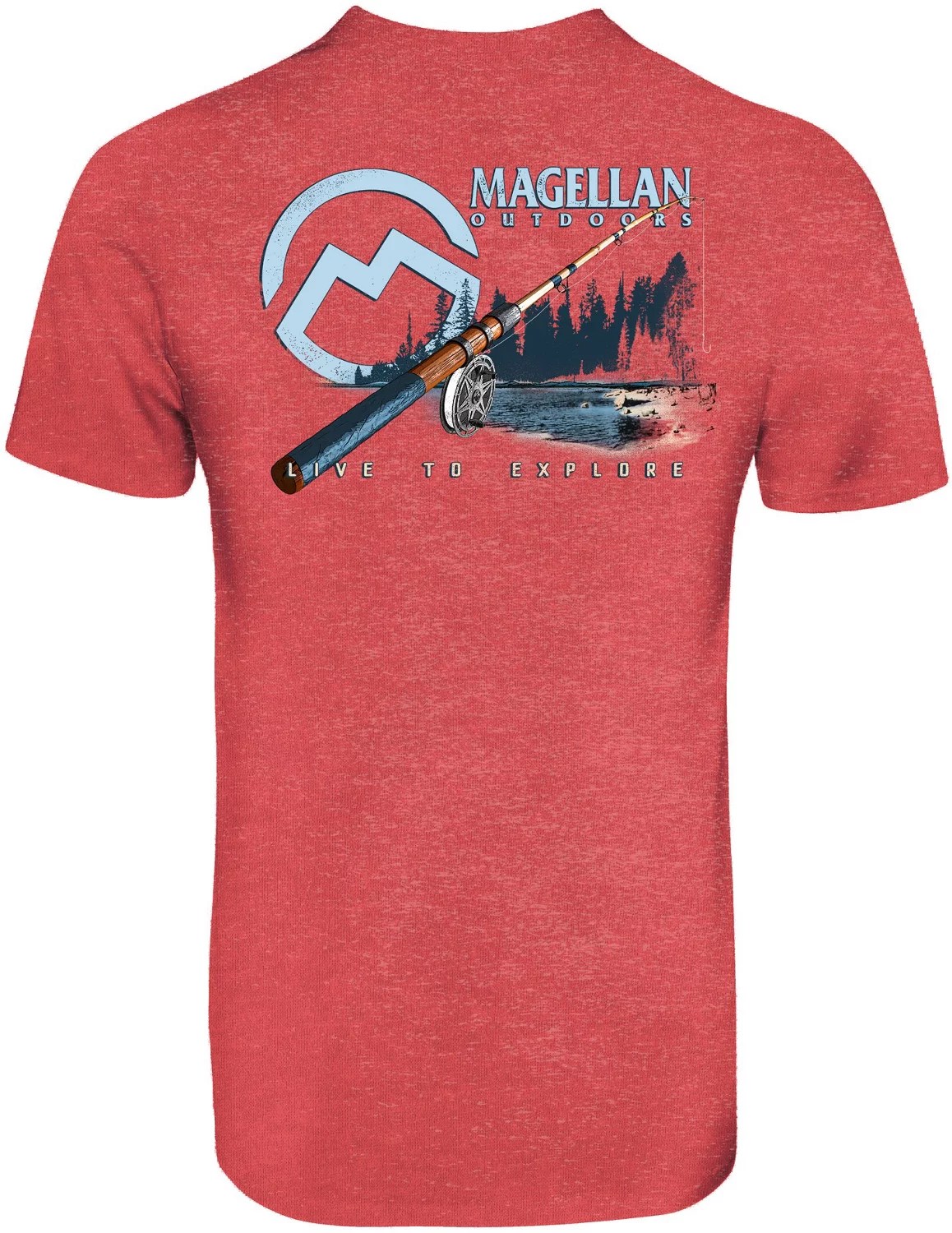 Magellan Outdoors Men's Freshwater Rod Graphic Short Sleeve Tshirt