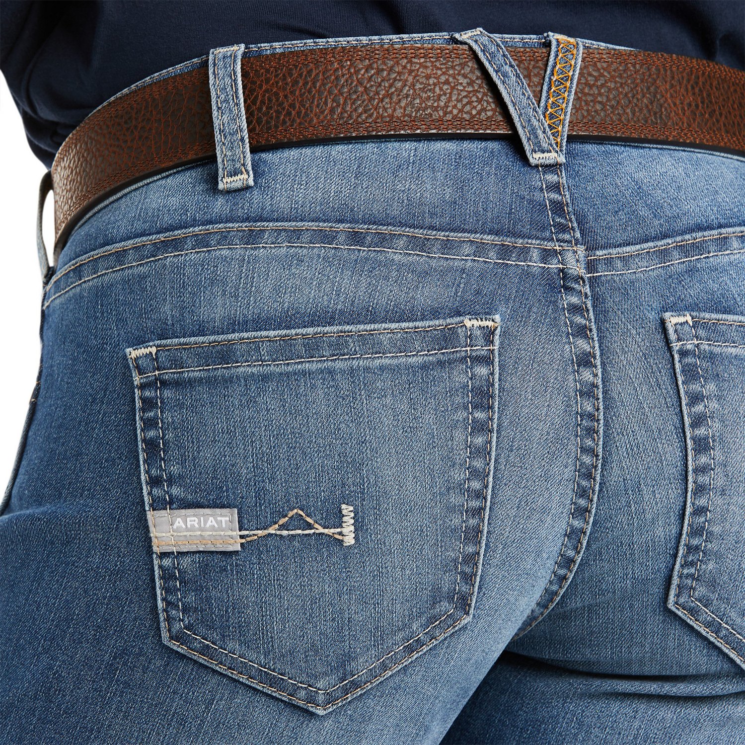 Ariat Women's Plus Size Rebar DuraStretch Raven Boot Cut Jeans Academy