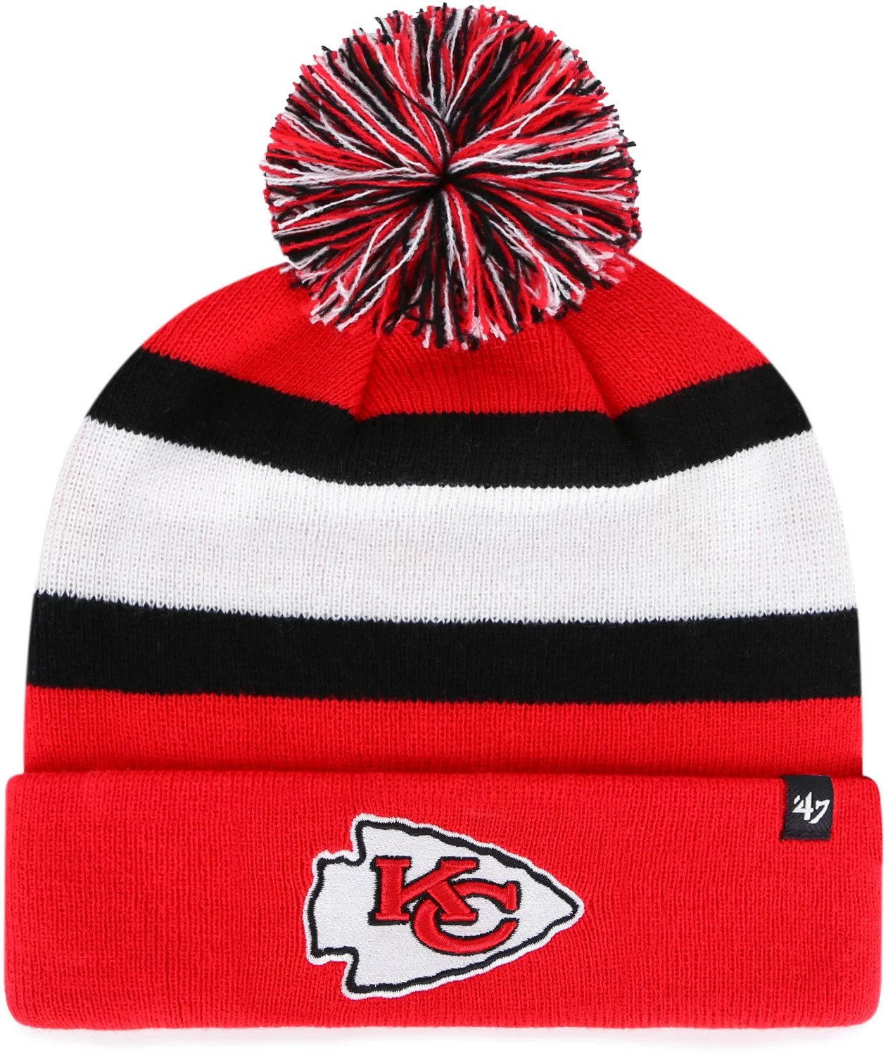 ’47 Kansas City Chiefs Breakaway Pom Cuff Knit Cap Academy