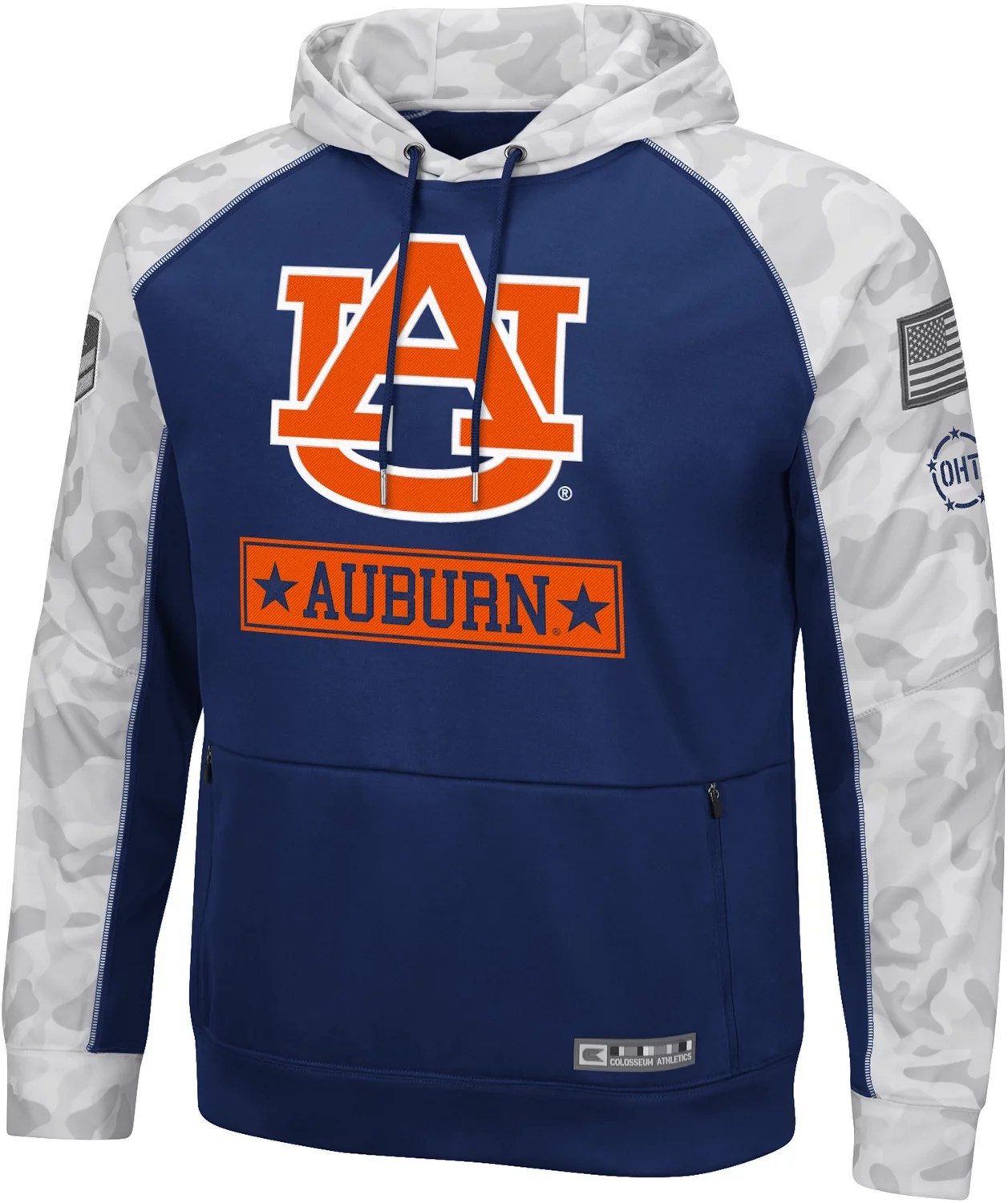 Colosseum Athletics Men's Auburn University OHT Edwards Pullover Hoodie