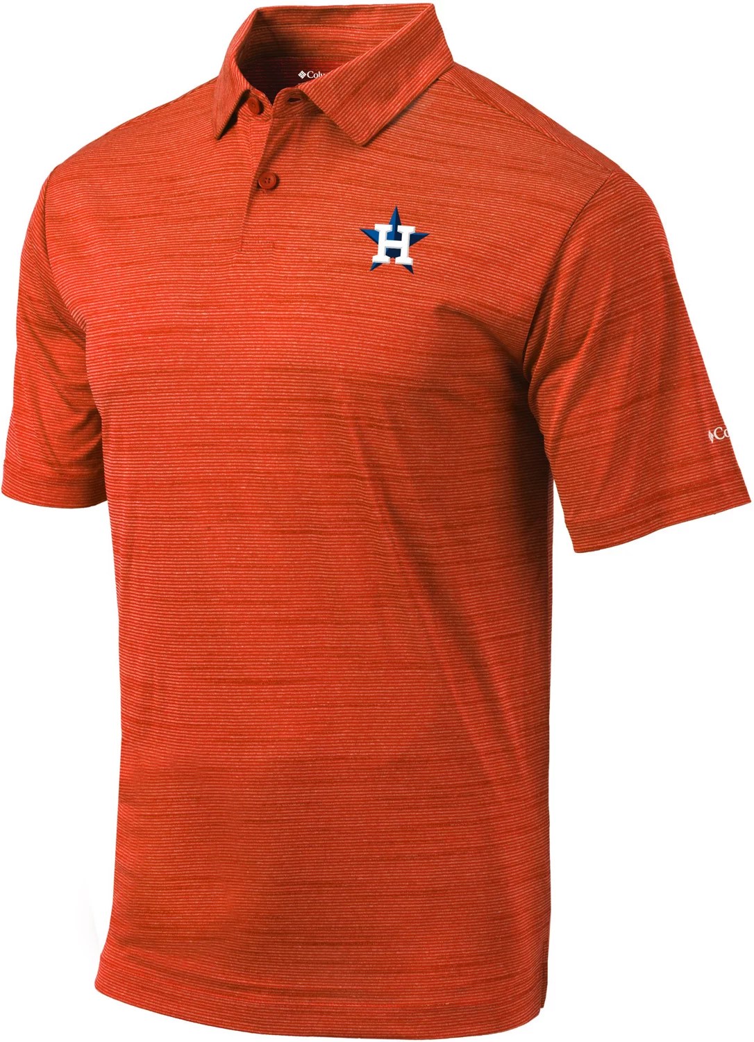 Columbia Sportswear Men’s Houston Astros Set Polo Shirt Academy