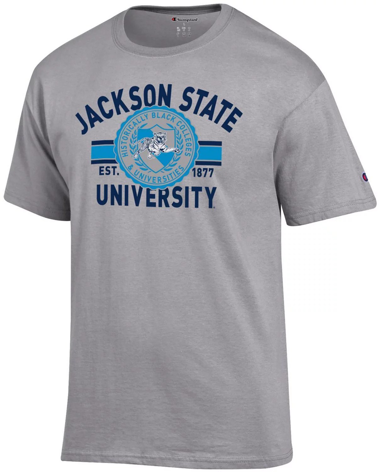 Champion Men's Jackson State University Team Arch Tshirt Academy