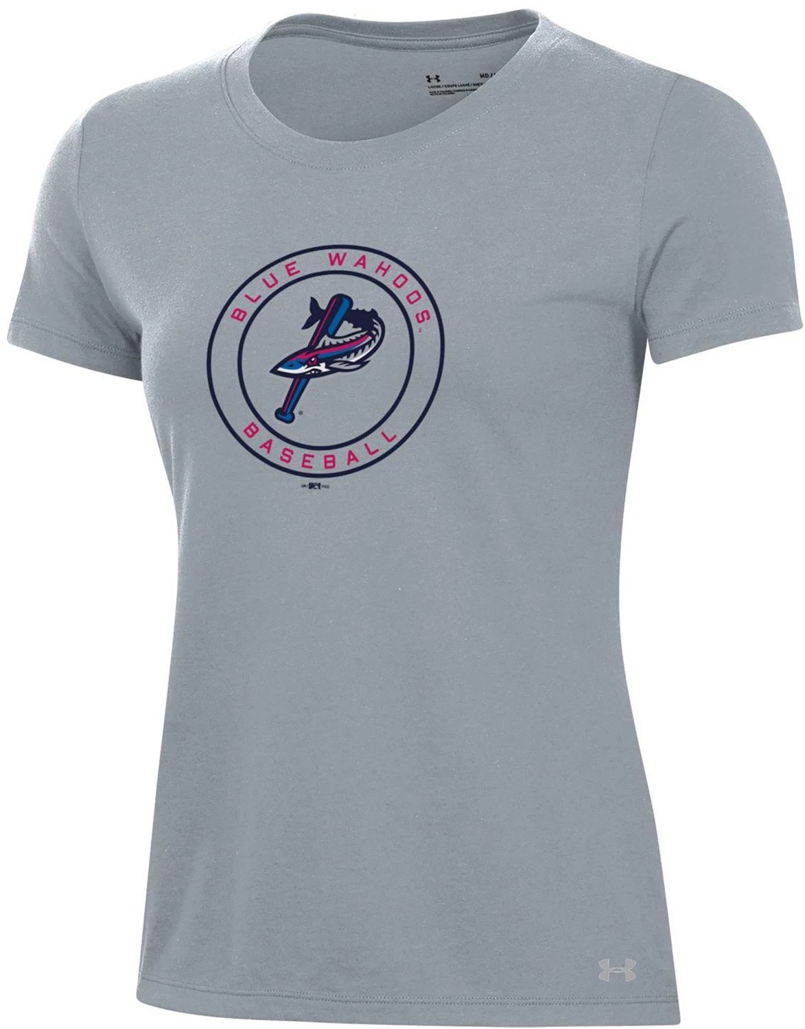 Under Armour Women's Montgomery Biscuits Mascot Over Team Short Sleeve