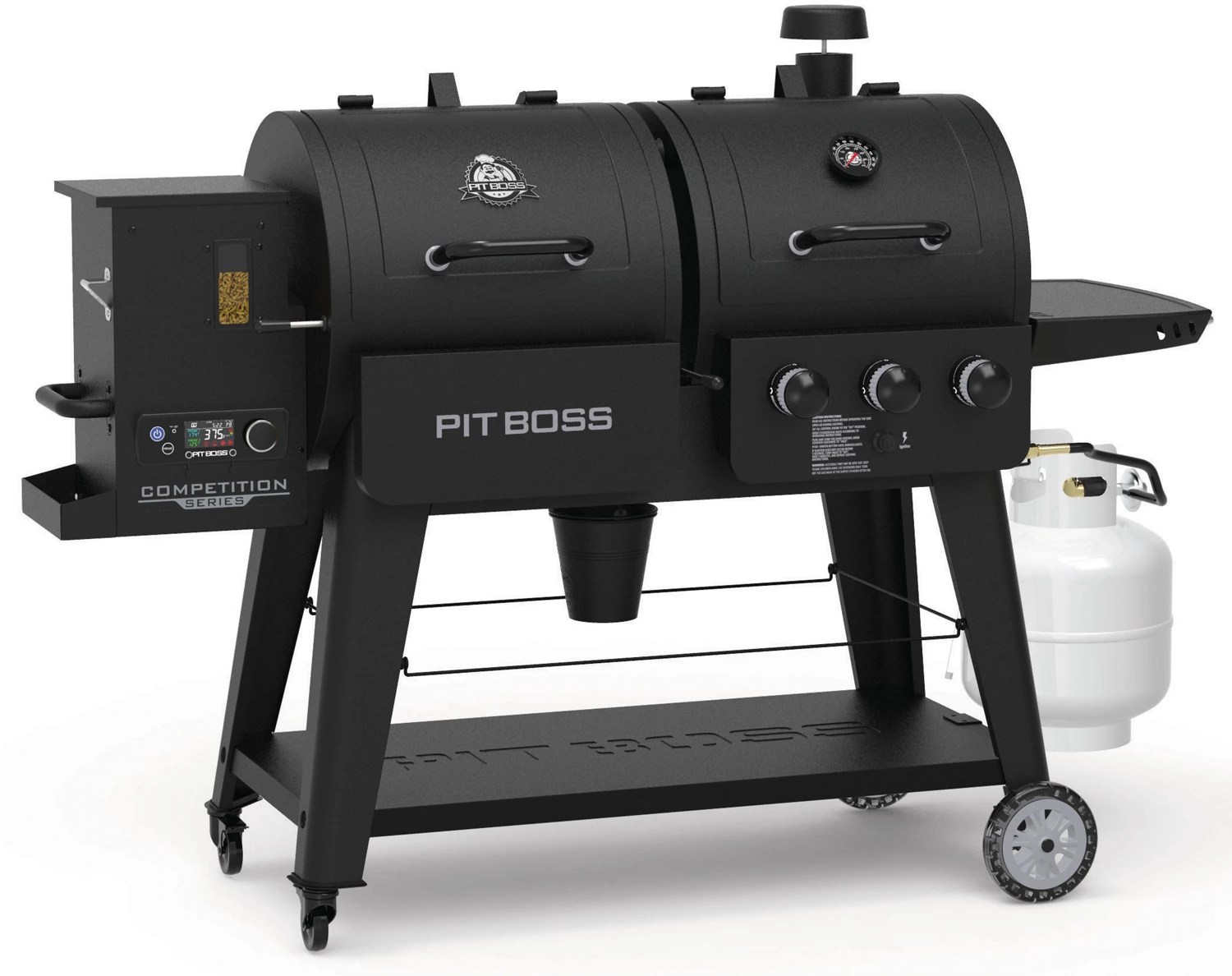 Pit Boss 1230 Competition Series Pellet/Gas Combo Grill Academy