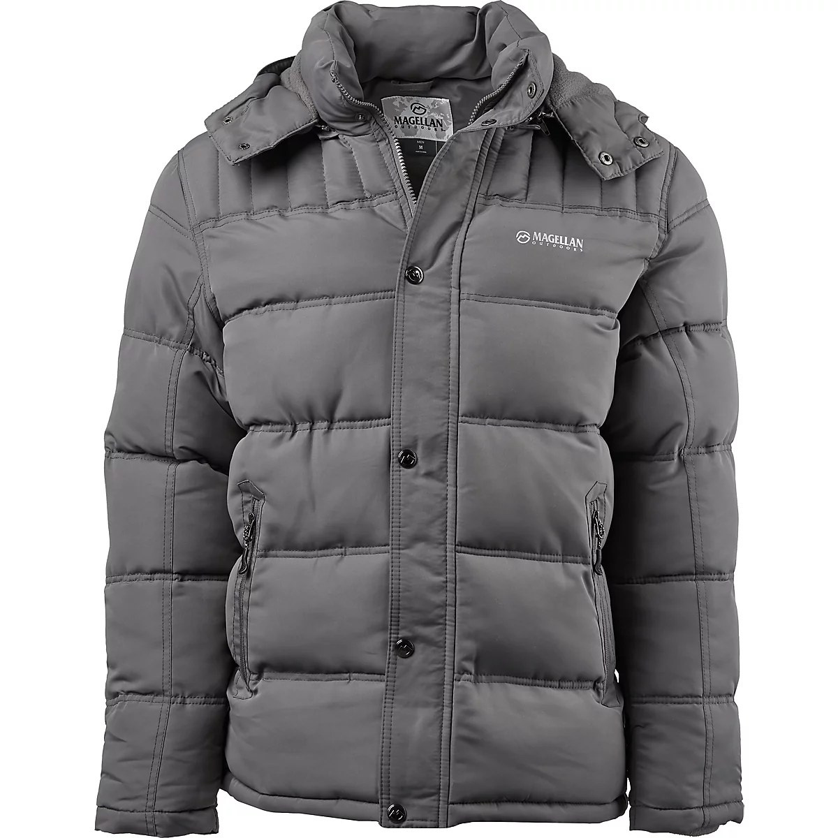 Magellan Outdoors Men's Puffer Ski Jacket Academy
