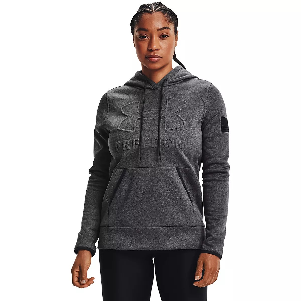 Under Armour Women's Freedom Emboss Hoodie Academy