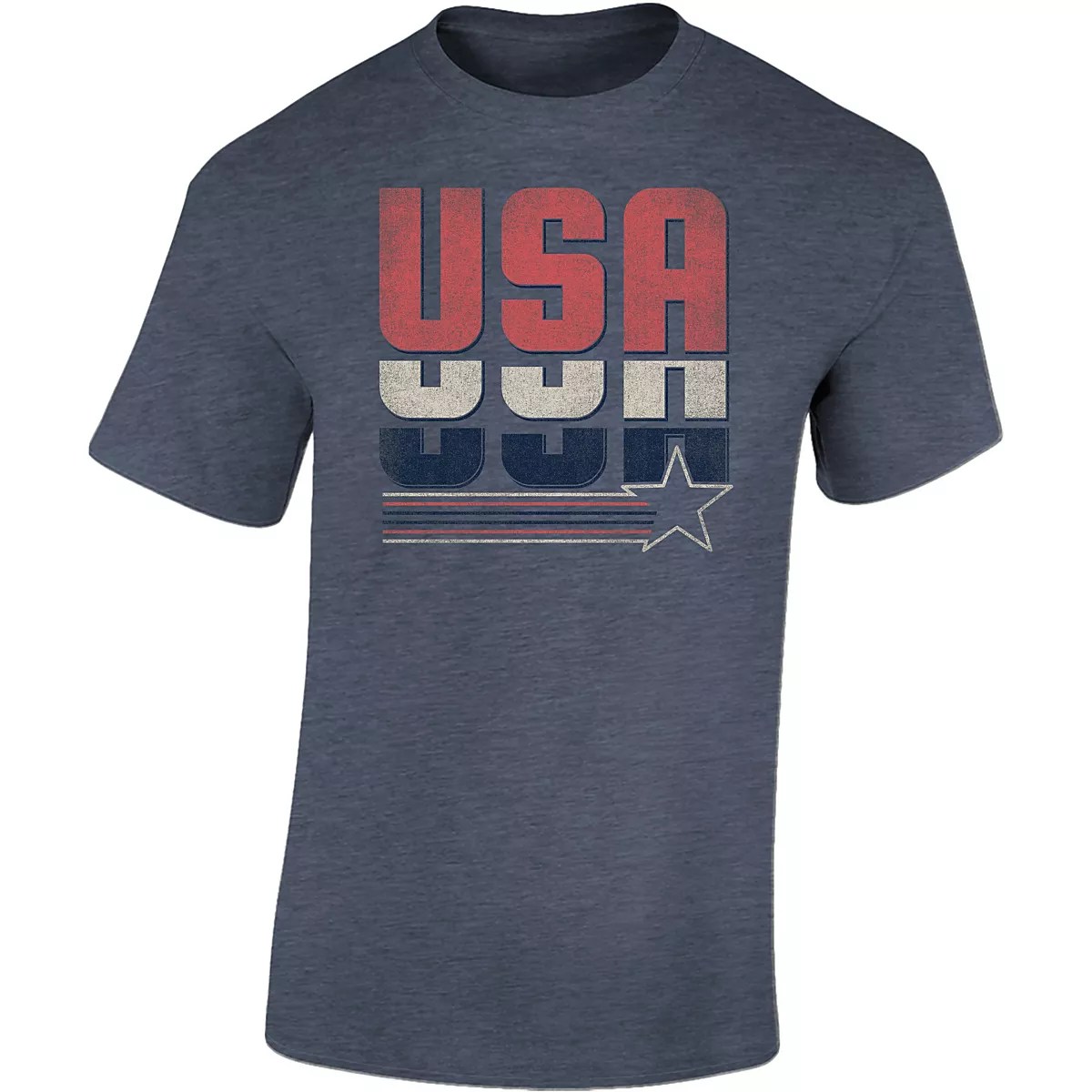 Academy Sports + Outdoors Men's USA Repeat Graphic Tshirt Academy