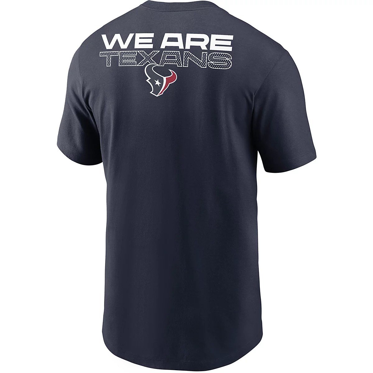 Nike Men’s Houston Texans Team Essential Graphic Tshirt Academy