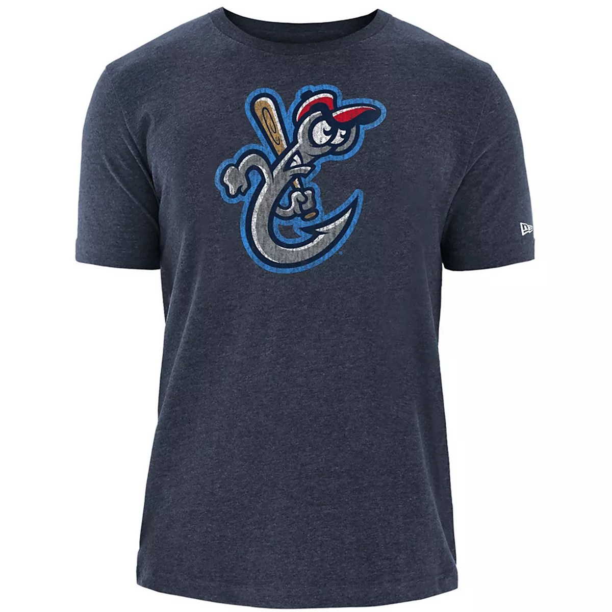 New Era Men's Corpus Christi Hooks Throwback Logo Tshirt Academy