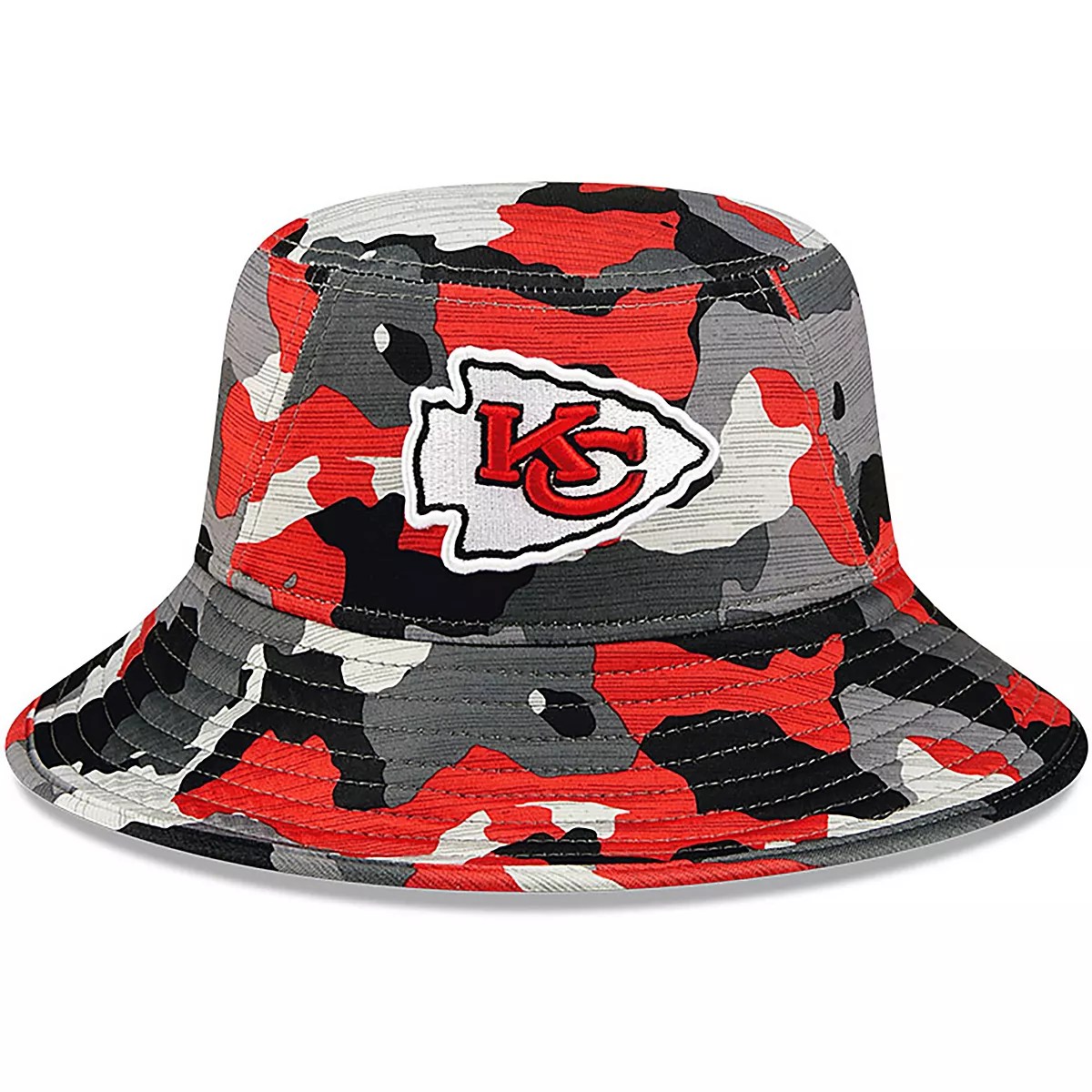 New Era Men's Kansas Chiefs NFL Training '22 Bucket Cap Academy