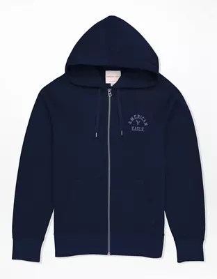 AE Fleece Graphic ZipUp Hoodie