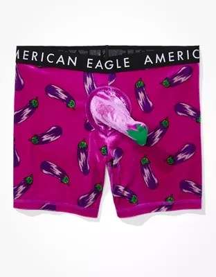 AEO Eggplant Costume 6" Classic Boxer Brief