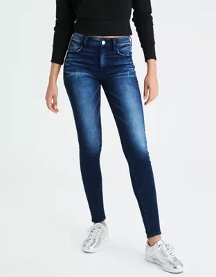 AE Super Soft HighWaisted Jegging, Bright Star American Eagle Outfitters