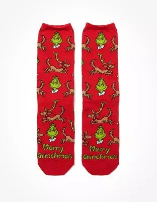 AE The Grinch + Max Crew Sock