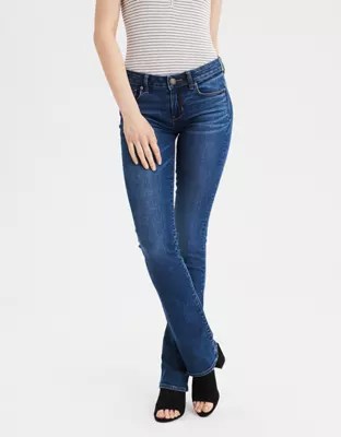 Skinny Kick Jean , Cobalt Blue American Eagle Outfitters