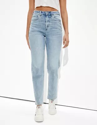 AE Stretch Mom Straight Jean