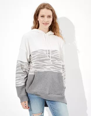 AE Fleece Oversized Side Slit Hoodie