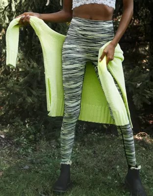 Aerie Move Printed High Waisted Legging