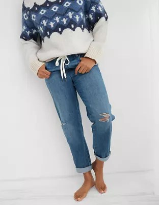 Aerie Easy Denim Pant