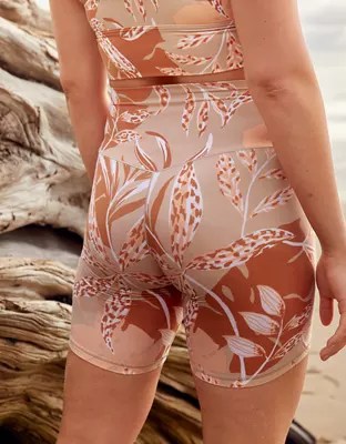 OFFLINE Real Me Printed High Waisted 7" Bike Short
