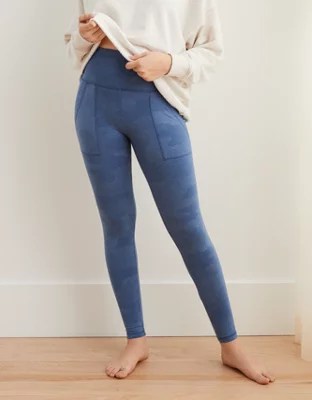 Aerie Chill Camo Pocket Legging