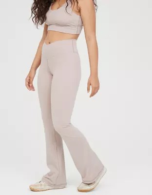 OFFLINE Real Me High Waisted Crossover Flare Legging