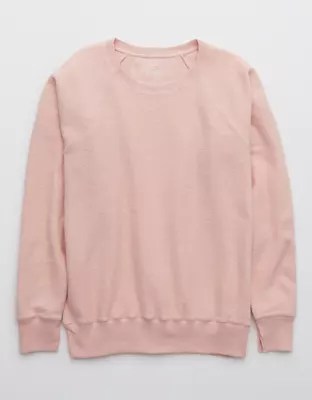 Aerie Textured Vintage Crew Sweatshirt