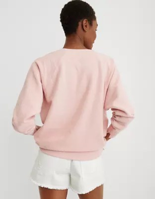 Aerie Textured Vintage Crew Sweatshirt