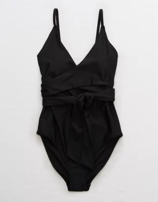 Aerie Wrap One Piece Swimsuit