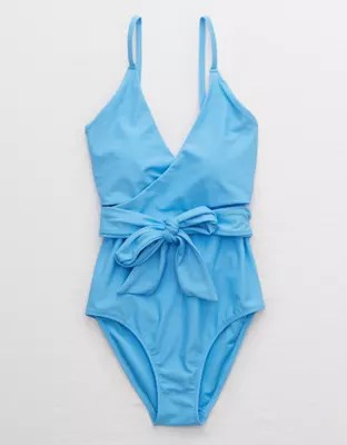 Aerie Wrap One Piece Swimsuit