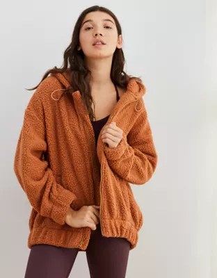 Aerie Cloud Sherpa Oversized Jacket