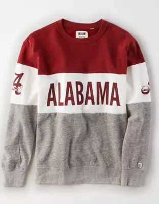 Tailgate Women's Alabama Crimson Tide Colorblock Sweatshirt