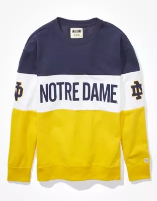 Tailgate Women's Notre Dame Colorblock Sweatshirt