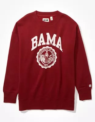 Tailgate Women's Alabama Crimson Tide Oversized Sweatshirt