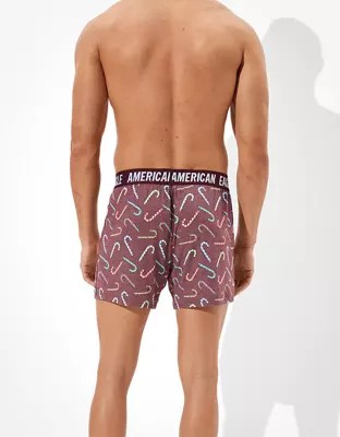 AEO Candy Cane Ultra Soft Boxer Short