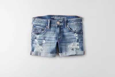 Denim Midi Shorts for Women American Eagle Outfitters