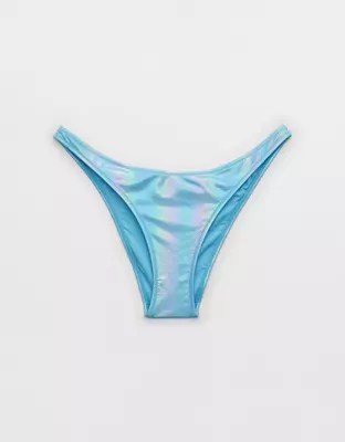 Aerie Metallic Low Rise Cheeky Bikini Bottom