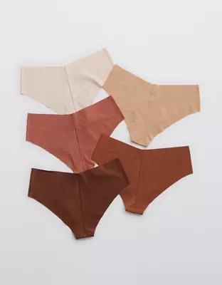 Aerie No Show Cheeky Underwear 5Pack